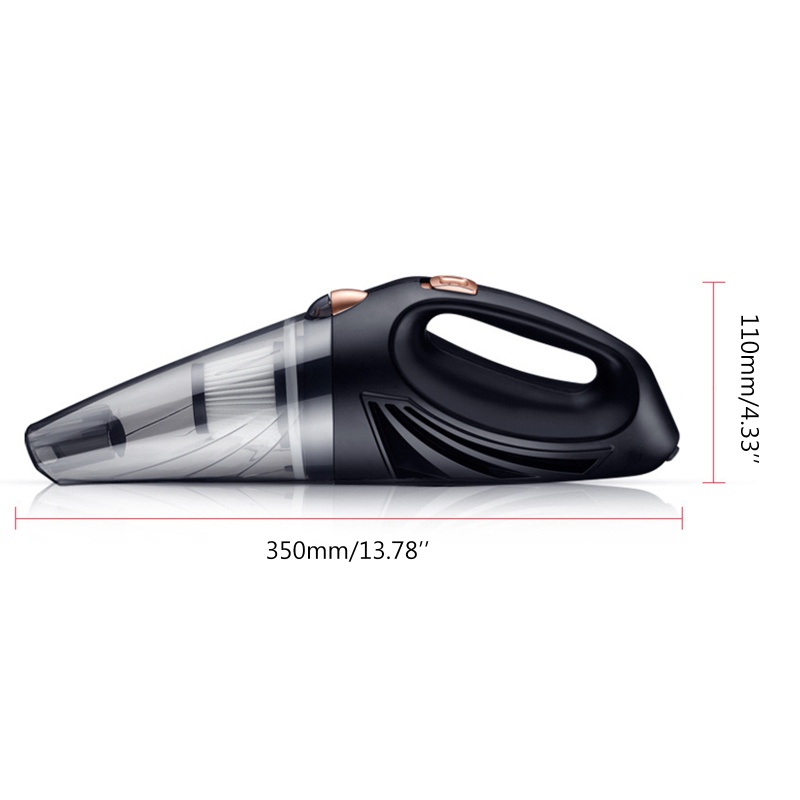 Máy Hút Bụi Cầm Tay Không Dây Có Giác Hút Mạnh Sạc USB Cho Xe Hơi / Nhà Cửa