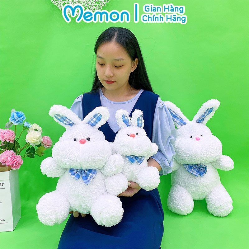 Gấu Bông Má Bự Lông Mềm Cao Cấp Memon