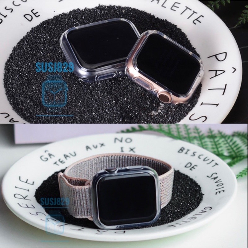 Ốp trong suốt bảo vệ apple watch đủ size