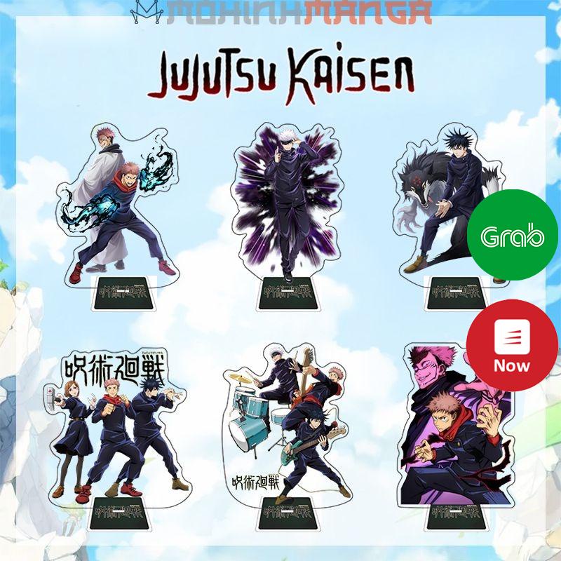 Mô hình tượng nhân vật Jujutsu Kaisen standee Chú thuật hồi chiến Satoru Gojo Kento Nanami Yuji Itadori Sakuna Megumi