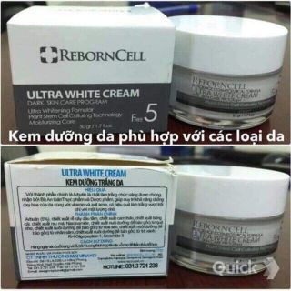 Kem dưỡng trắng da Reborn cell