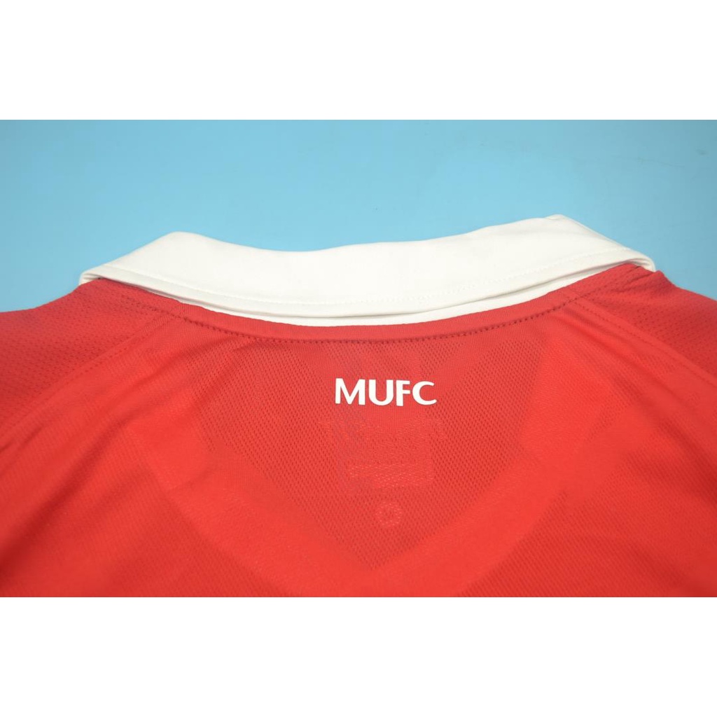 Áo Bóng Đá Đội Nhà Kiểu Retro Cá Tính Cho Nam 10-11 MU