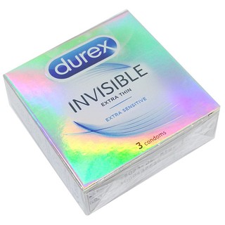 Bao cao su Durex Invisible siêu mỏng 3S