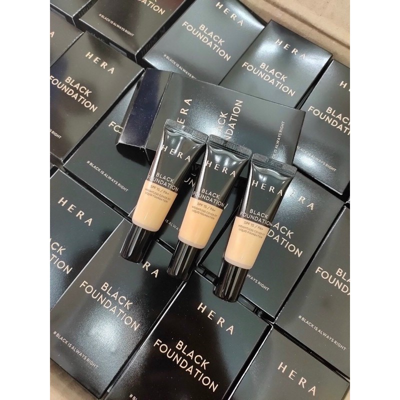 Kem nền Hera Black Foundation Mini 10ml | BigBuy360 - bigbuy360.vn