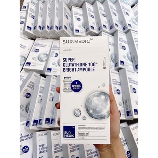 [HỘP] TINH CHẤT TRẮNG DA SUR.MEDIC Glutathione 100 Bright Ampoule.