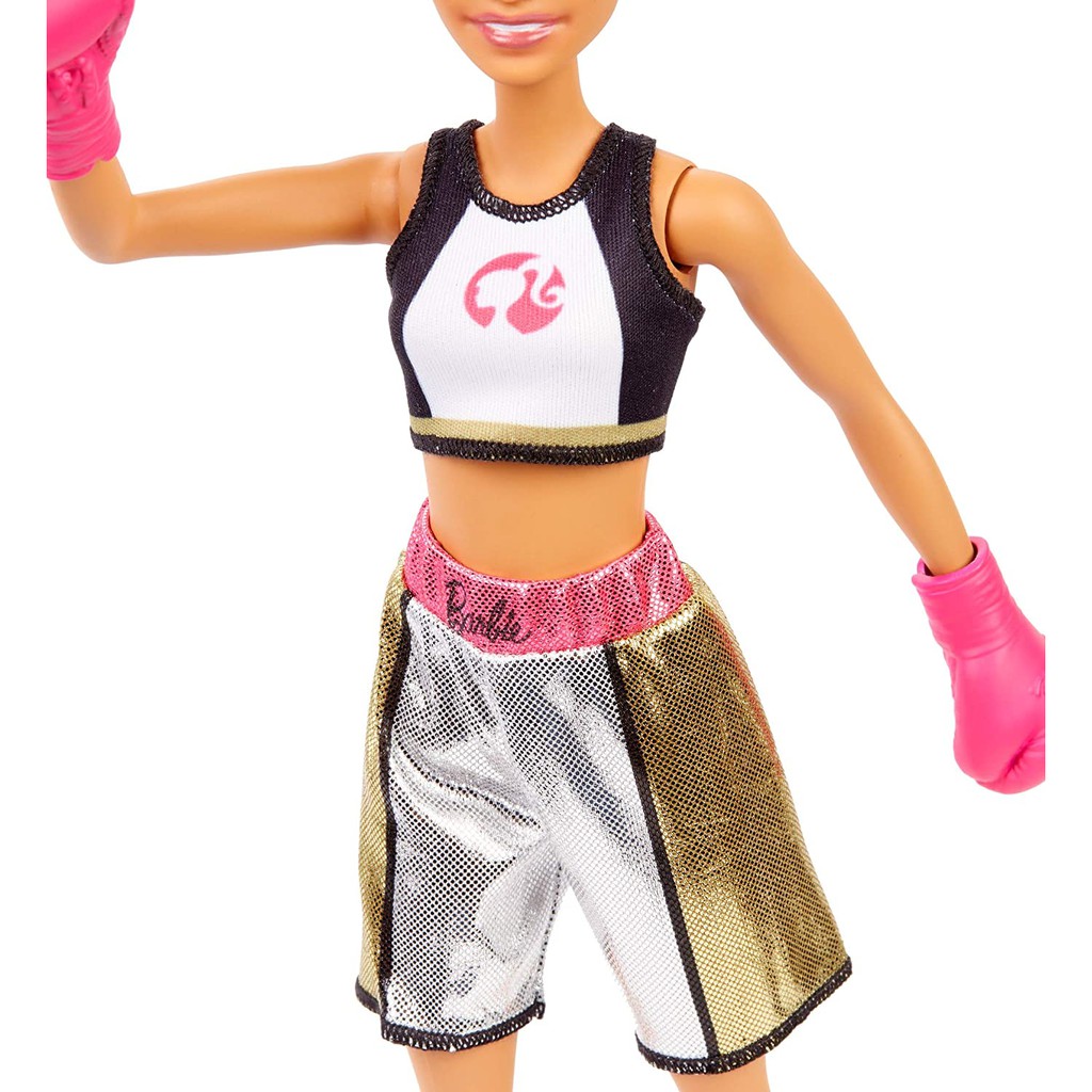 Barbie Nghề Nghiệp Cô Gái Đấm Boxing Career Outfit Doll Boxer