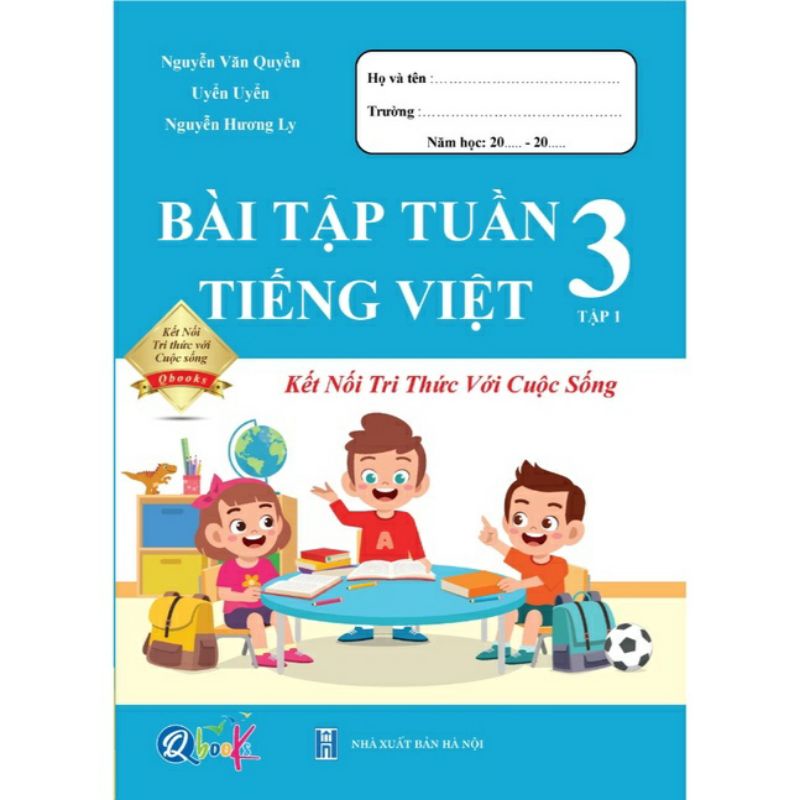 Sách - Combo Bài Tập Tuần Toán Và Tiếng Việt Lớp 3 - Kết Nối Tri Thức Với Cuộc Sống - Học Kì 1