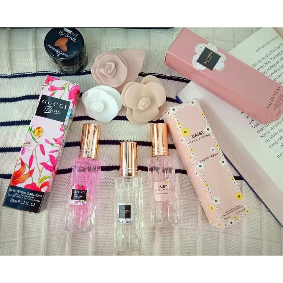 Nước hoa mini gucci hoa nữ chai 20ml dạng xịt- mẫu 4d- Mùi gucci hoa- flora | Thế Giới Skin Care