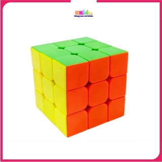 Đồ chơi rubic 3x3 không viền xoay trơn không rít hàng hộp bkid21