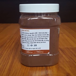 Bột ca cao Đắk Lắk nguyên chất ( hũ 500g )