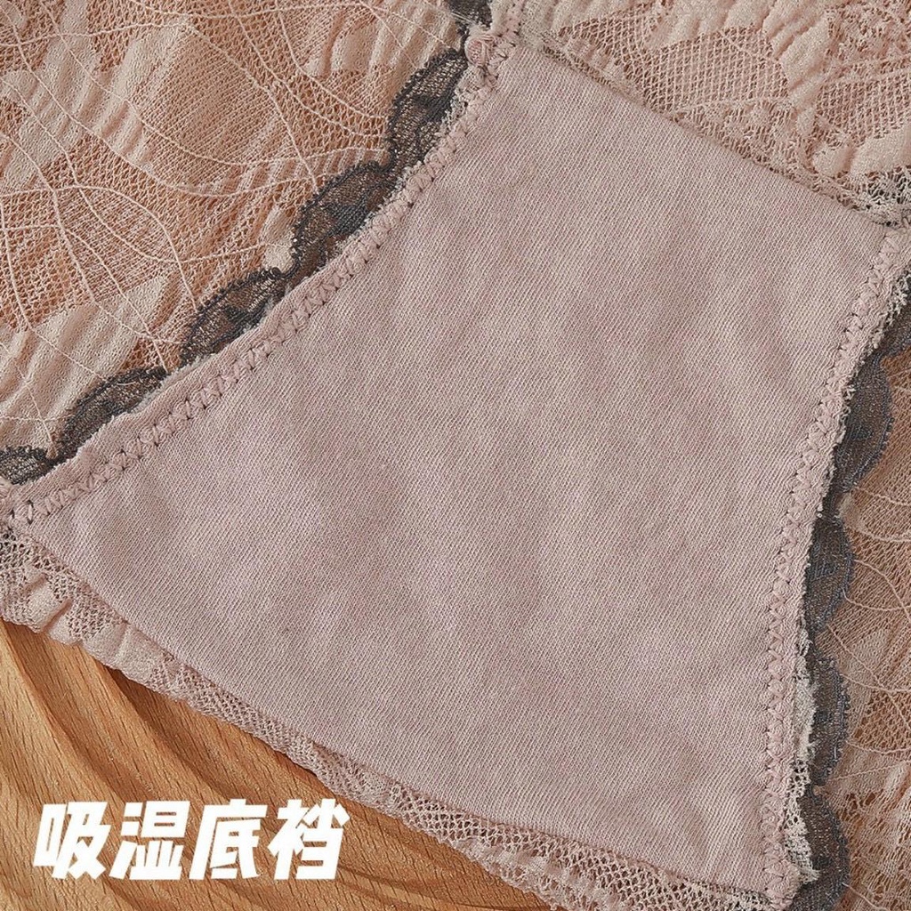 Quần lót quần chip ren nhăn CAO CẤP kiểu mới gợi cảm sexy mềm mịn