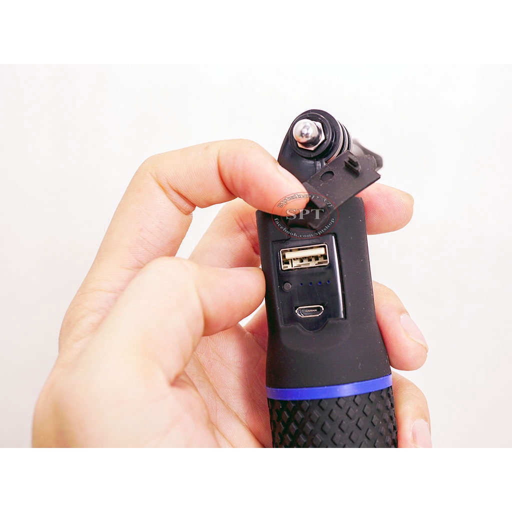 Gậy cầm tay kiêm sạc dự phòng cho GoPro Kingma dung lượng 5200mAh