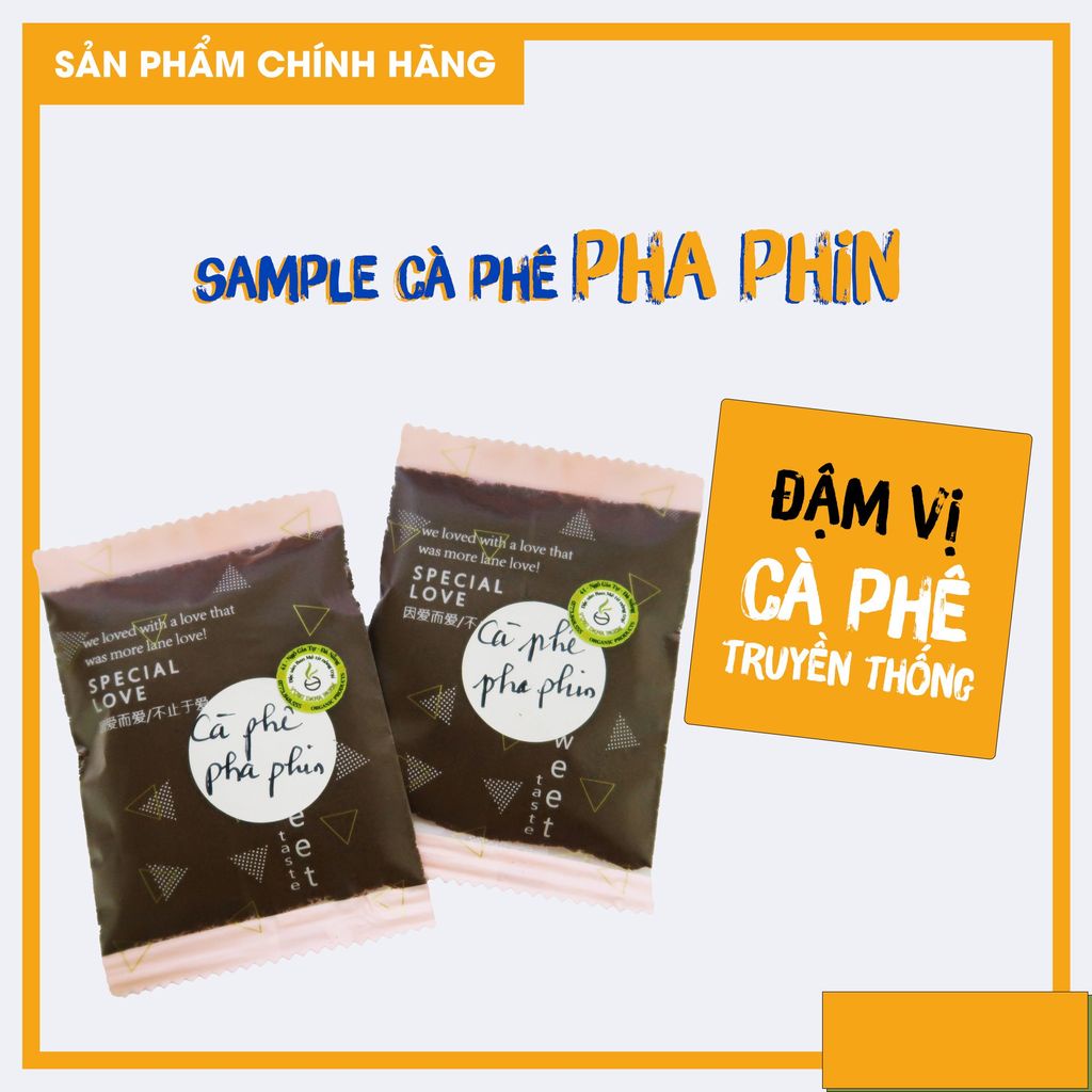 Sample cà phê bột pha phin 20gr | BigBuy360 - bigbuy360.vn