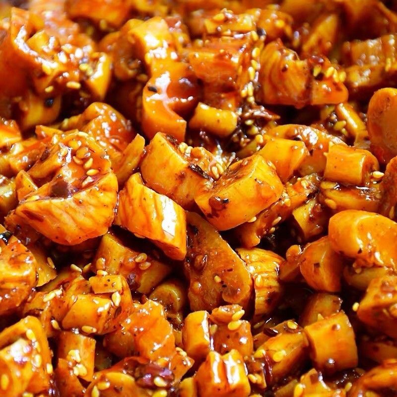 Củ cải xào cay giòn tan Tứ Xuyên - đặc sản Trung Quốc