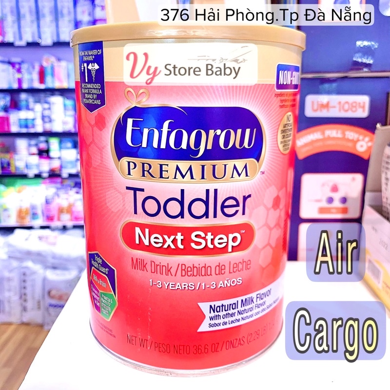 Sữa Enfagrow Premium Toddler nắp đỏ / nắp vàng 1,04g/907gr/680gr