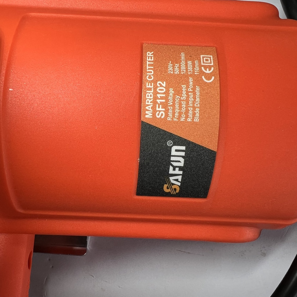 Máy cắt gạch cầm tay SAFUN SF1102 công suất lớn 1380W| Máy cắt gỗ, đá men( Cam kết dây đồng 100%)