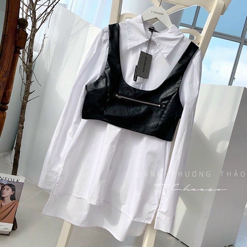 SET ÁO SƠ MI KÈM GILE