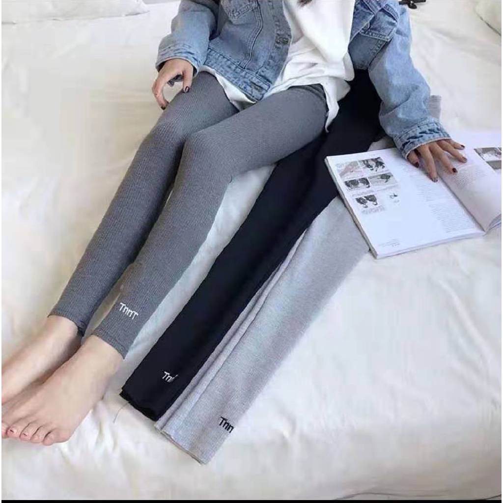 Quần legging bút chì eo co giãn phong cách năng động cho nữ | BigBuy360 - bigbuy360.vn