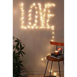 Dây đèn đom đóm 2m-10m - đèn fairy light trang trí lung linh căn phòng bạn
