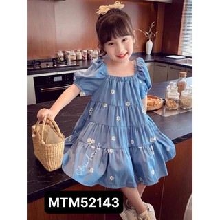 Rập Váy Cho Bé Gái MTM52143 (Rập Giấy Đầm Trẻ Em)