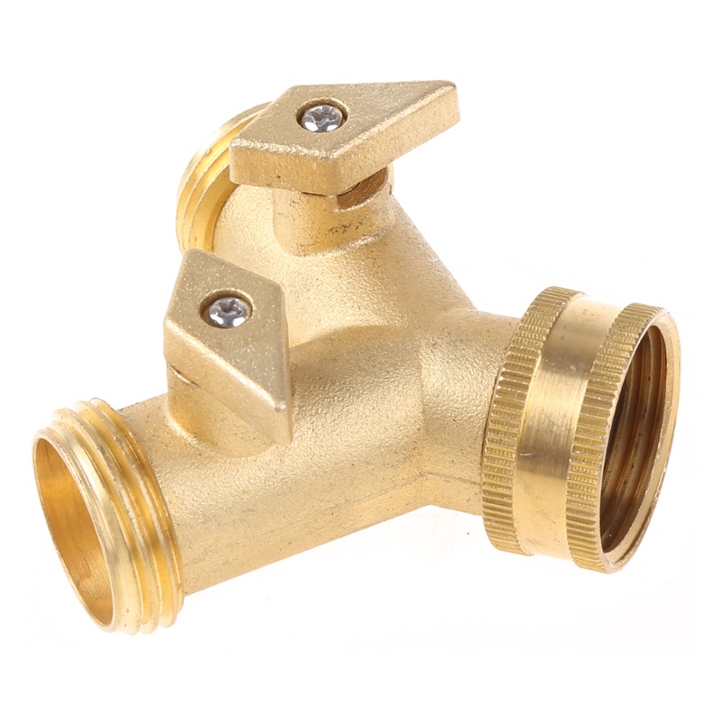 Đầu Nối Ống Nước Hai Chiều Hình Chữ Y Bằng Đồng Thau 3 / 4 &quot;