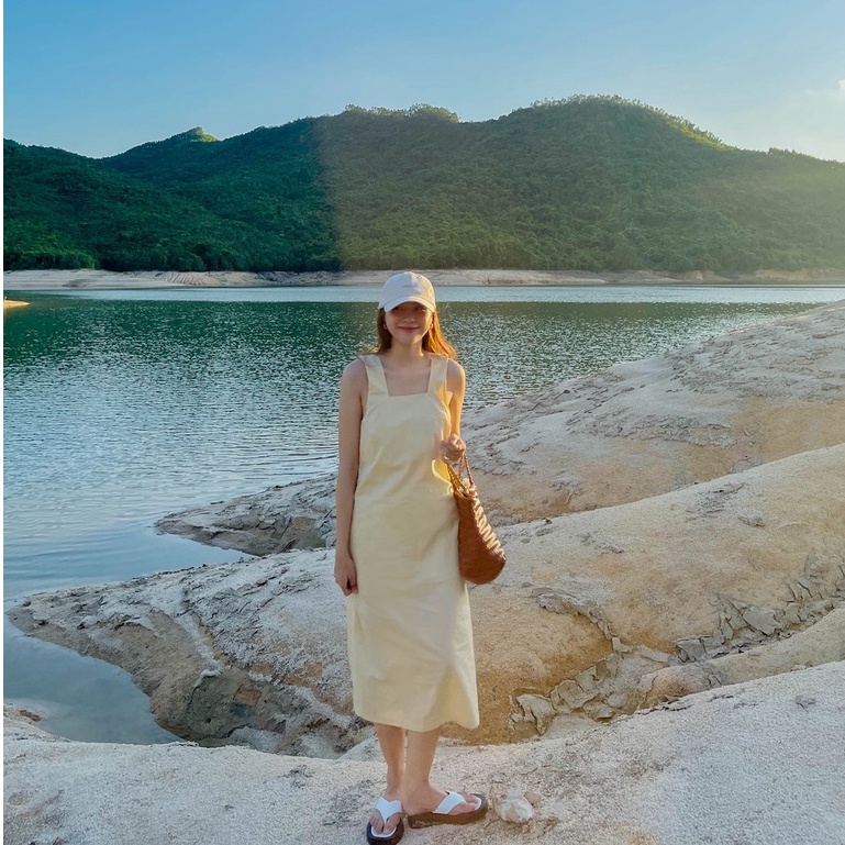 [Mã SKAMCLU7 giảm 10% tối đa 50K đơn 0Đ] Váy dài 2 màu mùa Hè | BigBuy360 - bigbuy360.vn