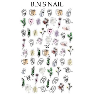 Sticker dán móng,sticker nail mới(ib chọn mẫu)