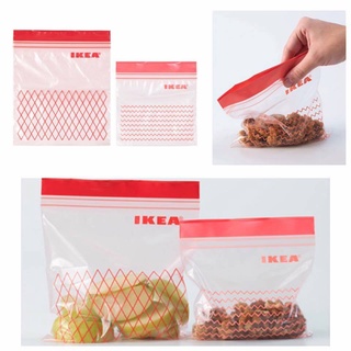 TÚI ZIP IKEA IStad 0.4 và 1 lít ĐEN _ VÀNG mới
