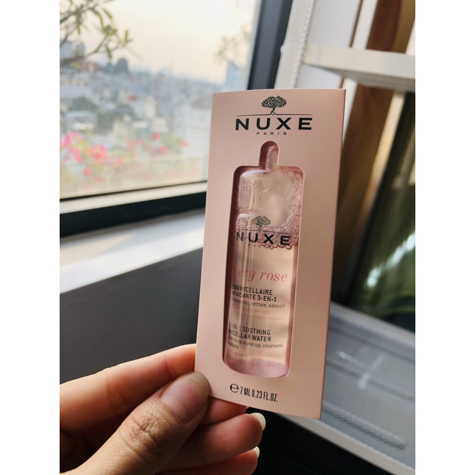 Dầu tẩy trang Nuxe Micellar Cleansing Oil with Rose 7ml