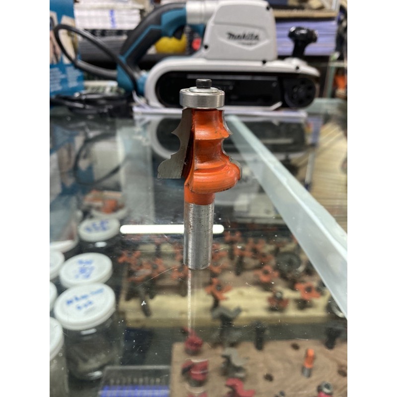 Mũi router soi gỗ khung cánh tủ hoặc khung tranh chỉ tròn 1/2 [Cao Cấp]