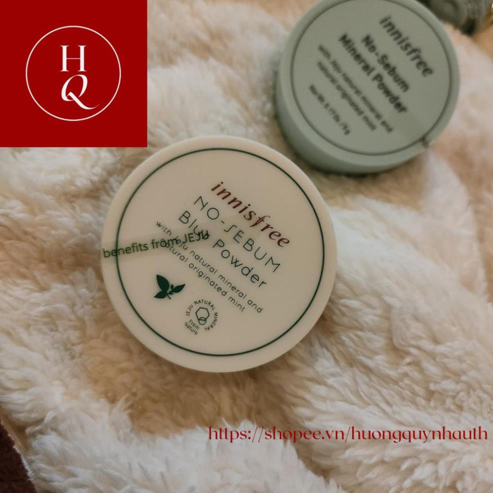 Phấn phủ kiềm dầu, che khuyết điểm Innisfree No-Sebum Mineral, Blur Powder | BigBuy360 - bigbuy360.vn
