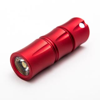 Xanes® 120 lumens mini flashlight 10180 battery ipx6 waterproof usb rechargeable 2 modes 20g