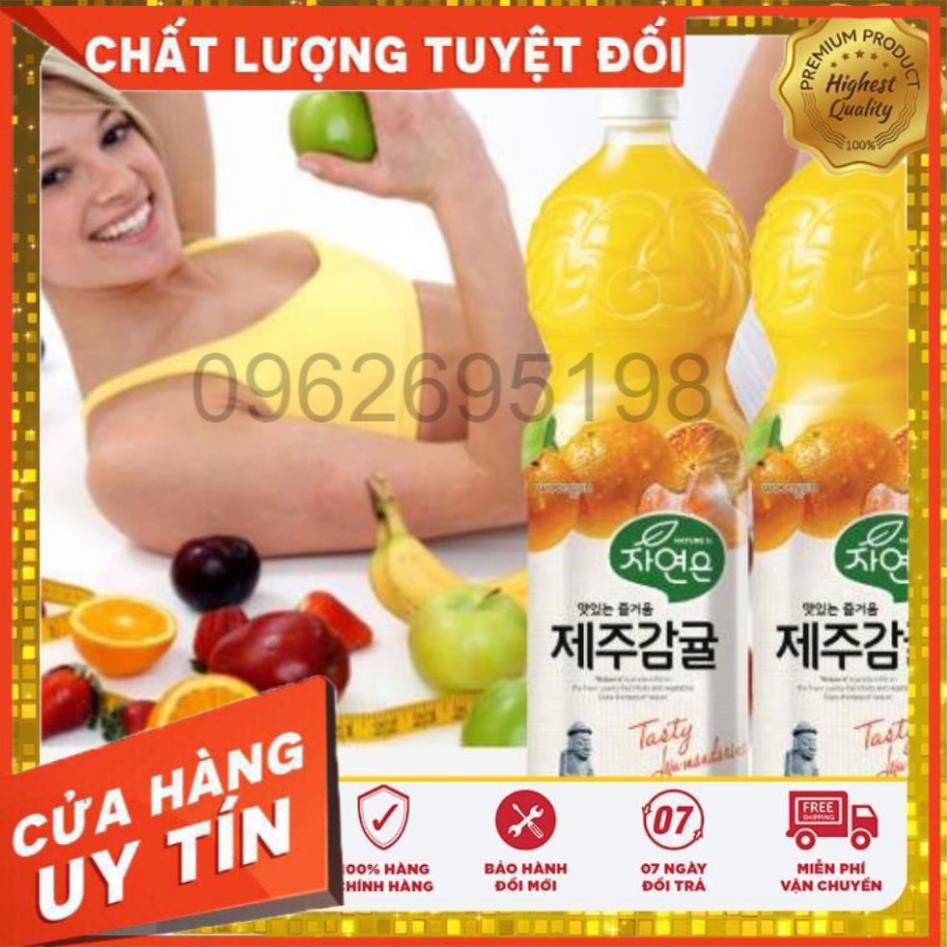 NƯỚC GIẢI KHÁT WOONGJIN NƯỚC CAM CHAI 1,5L