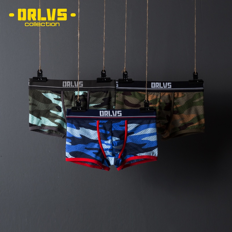 Quần Lót Boxer Nam Dạng Lưới Thoáng Khí Nhanh Khô Orlvs OR191