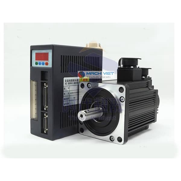 Bộ động cơ AC Servo 1kw/2.3kw Times Brilliant Mặt Bích 130 - 1500rpm (Bao Gồm Động Cơ+Driver+Cáp)