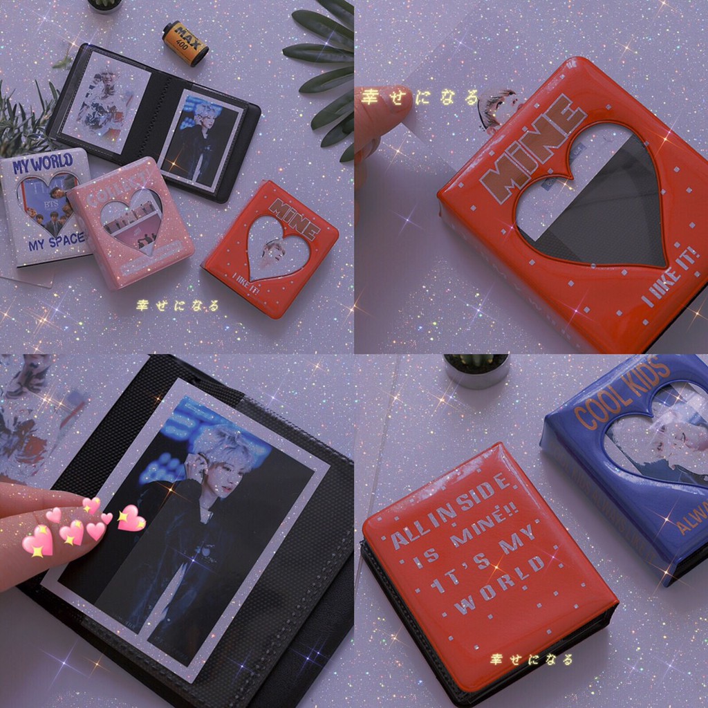 Album đựng ảnh hình trái tim dễ thương