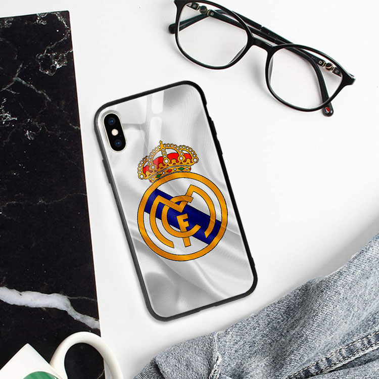 Ốp Iphone Sport Logo Real Madrid 7/7Plus/8/8Plus/X/Xs/Xs Max/11/11 Promax/12 /12 Pro Max Lpc16121234