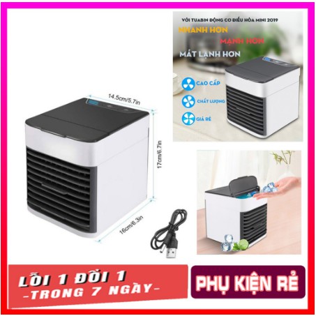 Quạt Điều Hòa Mini - Máy Điều Hòa Phun Sương Tạo Độ Ẩm - Siêu Mát Hít Hót Cho Mùa Hè 2021 - Hàng chính Hãng