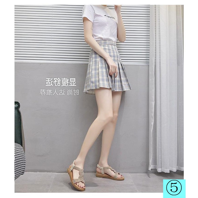 Giày Sandal Đế Xuồng Đính Đá Thời Trang Mùa Hè 2022 Dễ Phối Đồ Cho Nữ