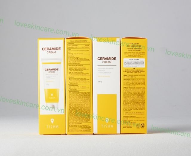 (GRAB / NOWSHIP) (DATE 20-04-2023) Kem Dưỡng Ẩm Tái Tạo Da Tisha Ceramide Cream (100g)