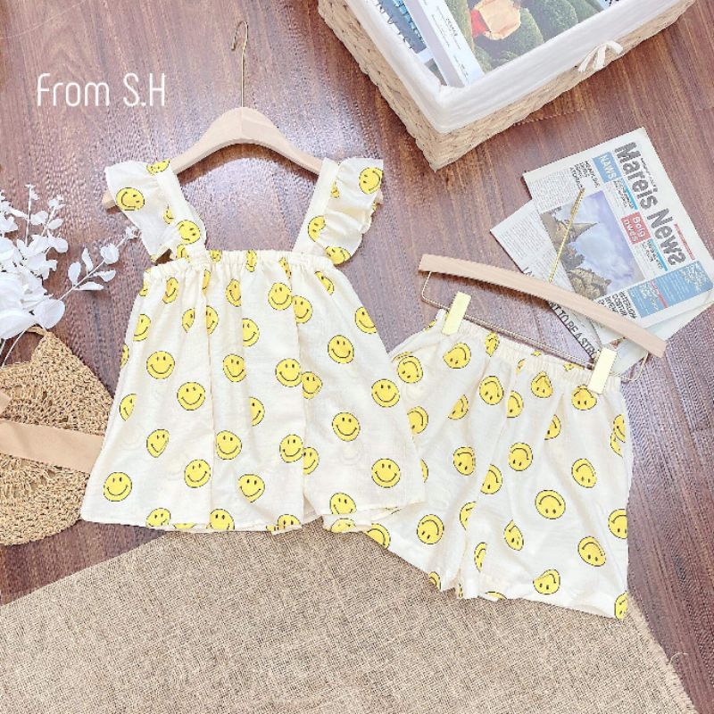 Pijama đũi cánh tiên, cộc đùi cao cấp