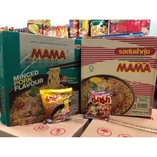 Mì mama tôm chua cay và thịt bằm