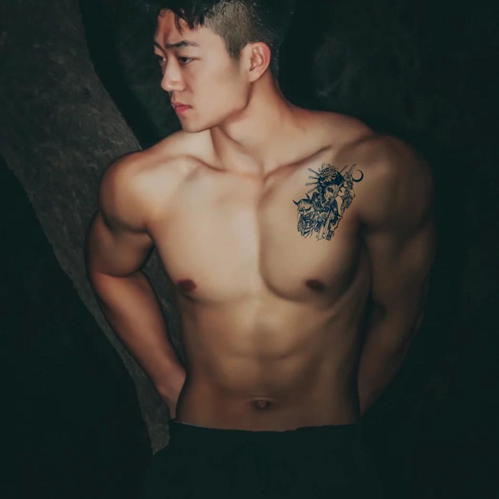 【SIYA Magic Tattoo】Hình Xăm Dán Tạm Thời 10-15 Ngày Chống Nước 18CM*11CM