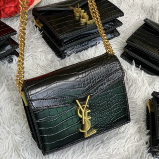 Túi xách nữ yls da rắn mới hàng cực chất size 19 lyna shop ln70