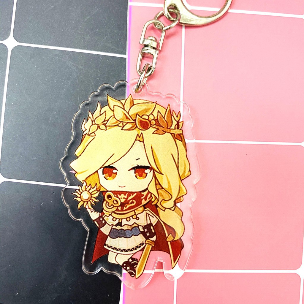 ( Mica trong acrylic ) (Ver dạ hội)  Móc khóa Identity V Nhân cách thứ năm cute quà tặng xinh xắn dễ thương chibi anime