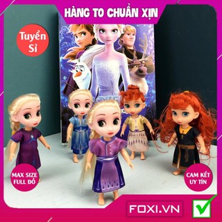 [FREESHIP HÀNG ĐẸP] Búp bê Anna và Elsa Foxi-Đồ chơi công chúa nhân vật hoạt hình đẹp-vui nhộn-dễ thương-sáng tạo