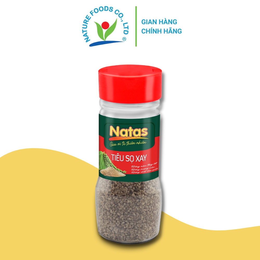 Bột tiêu sọ Natas Hũ 55g_ Gia vị nấu ăn