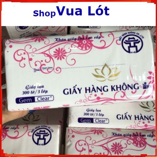 [tuyển sỉ + CTV]Giấy rút lụa cao cấp 300 TỜ x 3 LỚP (Loại đủ)