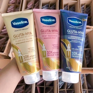 Vaseline 10x serum gluta-hya 330ml thái lan