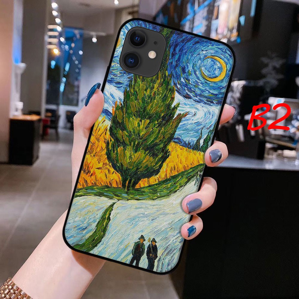 Ốp điện thoại vẽ hình nghệ thuật cho iPhone 11 Pro Max XS MAX XR X 8 7 6s 6 Plus SE 2020